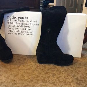 Pedro Garcia heeled knee high boots